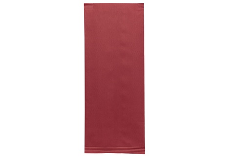 Papírenské zboží - Kapsička na příbory červená s bílým ubrouskem [125 ks]