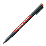 Papírenské zboží - Permanentní popisovač "143 B", červená, OHP, 1mm, EDDING