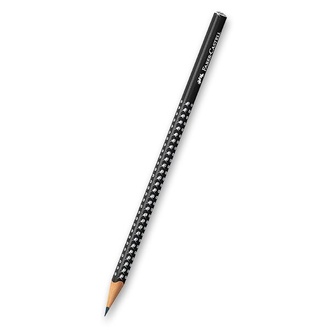 Papírenské zboží - Grafitová tužka Faber-Castell Sparkle - perleťové odstíny, černá