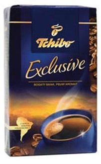 Papírenské zboží - Káva mletá, pražená, vakuově balené, 250 g, TCHIBO "Tchibo Exklusive"