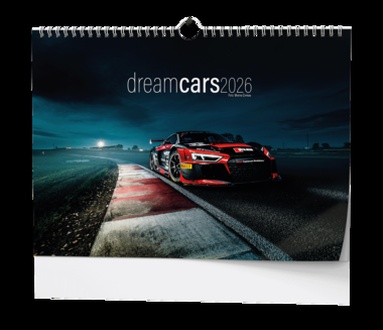 Papírenské zboží - Nástěnný kalendář - Dream Cars - A3