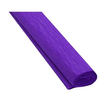 Papírenské zboží - Krepový papír tmavě fialový