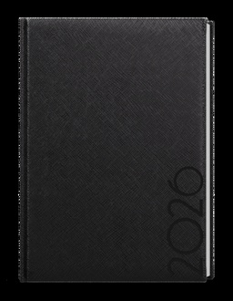 Papírenské zboží - Týdenní diář - Oskar - Tora - A5 - černá
