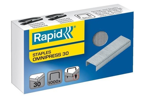 Papírenské zboží - Drátky Rapid Omnipress 30 [1 000 ks]