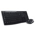 Papírenské zboží - Logitech MK270, Tastatur-Set mit Schnurlose-Laser-Maus, AAA, CZ, multimedial, 2.4 [GHz], schnurlos, schwarz