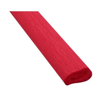 Papírenské zboží - Krepový papír tmavě červený