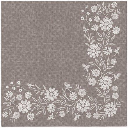 Papírenské zboží - Ubrousky PAW AIRLAID L 40x40cm Classic Folk [50 ks]
