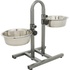 Papírenské zboží - Hundebar – verstellbare Napfhöhe, 2 x 2,8 l/24 cm Napf