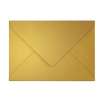 Papírenské zboží - Barevná obálka Clairefontaine zlatá, C5 [20 KS]