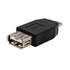Papírenské zboží - USB Adapter, (2.0), microUSB M-USB A F, 0, OTG, schwarz, Logo
