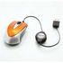 Papírenské zboží - Verbatim Maus 49023, 1000DPI, optisch, 3Tas., USB verdrahtet, orange