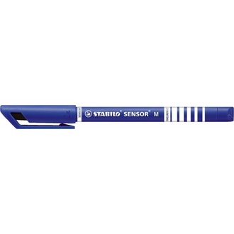 Papírenské zboží - Liner STABILO SENSOR - medium - modrá [1 ks]