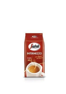 Papírenské zboží - Káva zrnková, pražená, vakuově balené, 500 g, SEGAFREDO "Intermezzo"