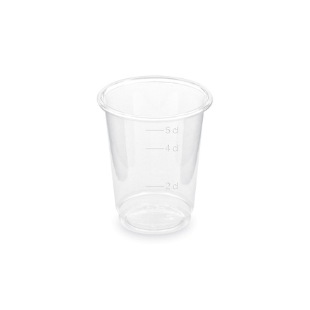Papírenské zboží - Kelímek čirý PET 2 cl / 4 cl / 5 cl [40 ks]
