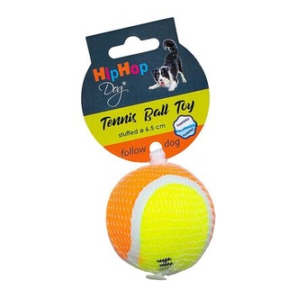 Papírenské zboží - Tenisový míč plněný, plovoucí 6,5 cm HIPHOP DOG 