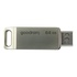 Papírenské zboží - Goodram USB flash disk, USB 3.0 (3.2 Gen 1), 64GB, ODA3, silbern, ODA3-0640S0R11, USB A / USB C, mit einer drehbaren Kappe