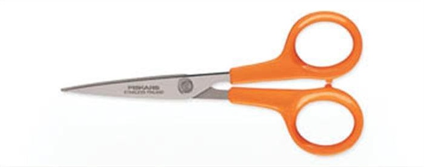Papírenské zboží - Nůžky vyšívací, 13 cm, FISKARS "Classic", oranžové