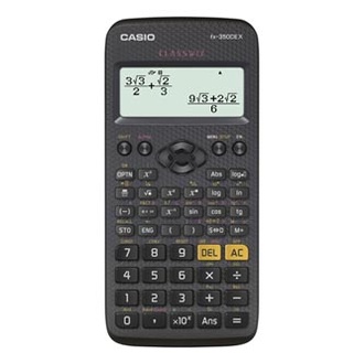 Papírenské zboží - Casio Kalkulačka FX 350 CE X, černá, školní