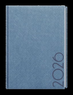 Papírenské zboží - Denní diář - David - Tora - A5 - modrošedá