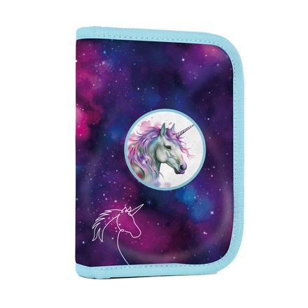 Papírenské zboží - Penál 1 p. 2 chlopně, prázdný OXY GO Unicorn