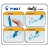 Papírenské zboží - Wiederbeschreibbarer Roller Pilot FriXion Ball Clicker 0,5 - blau