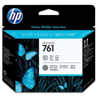 Papírenské zboží - HP originální tisková hlava CH647A, grey, HP 761, HP DesignJet T7100