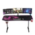 Papírenské zboží - ULTRADESK Spieltisch FRAG XXL PINK, 160 x 75 cm, 75 cm