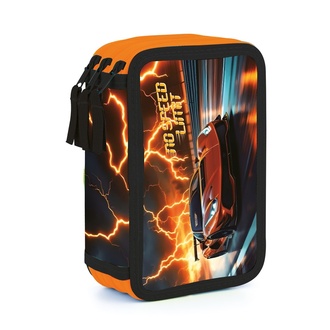 Papírenské zboží - Penál 3 p. prázdný auto 2