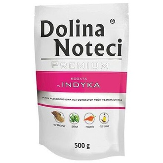 Papírenské zboží - DOLINA NOTECI PREMIUM krůtí kapsička pro psy 500 g 