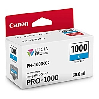 Papírenské zboží - Canon originální ink 0547C001, cyan, 5025str., 80ml, PFI-1000C, Canon imagePROGRAF PRO-10