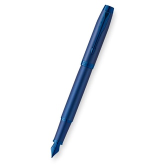 Papírenské zboží - Parker IM Monochrome Blue plnicí pero hrot M
