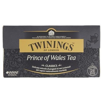 Papírenské zboží - Černý čaj "Prince of Wales",  25x2 g, TWININGS