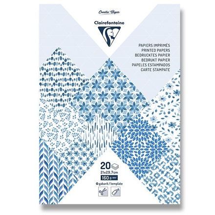 Papírenské zboží - Sada papírů Clairefontaine Origami Shibory A4