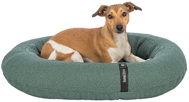 Papírenské zboží - CityStyle Vital Bed HOME Edition, ortopedické oválné lůžko s okrajem, tmavozelená75 x 60 c