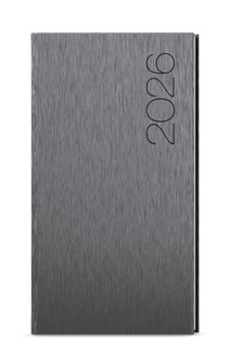 Papírenské zboží - Týdenní diář - Jakub - ForMen - kapesní - Grey