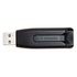 Papírenské zboží - Verbatim USB flash disk, USB 3.0 (3.2 Gen 1), 16GB, V3, Store N Go, schwarz, 49172, USB A, mit herausziehbarem Konnektro
