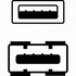 Papírenské zboží - USB-Kabel (2.0), USB A M- USB A F, 5m, grau