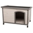 Papírenské zboží - Natura Hundehütte mit Flachdach M-L 104 x 72 x 68 cm, grau