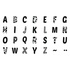 Papírenské zboží - Stempel Aladine Stampo Bambino Alphabet, 28 Stk