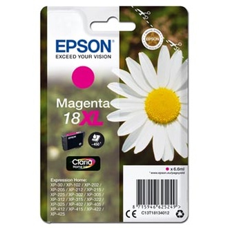 Papírenské zboží - Epson originální ink C13T18134012, T181340, 18XL, magenta, 6,6ml, Epson Expression Home X