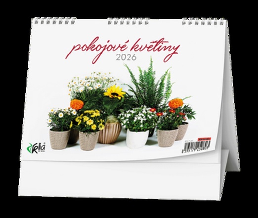 Papírenské zboží - Stolní kalendář - Pokojové květiny