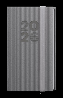 Papírenské zboží - Týdenní diář - Jakub - Vigo - kapesní - šedá