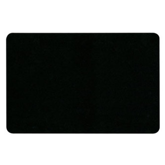 Papírenské zboží - Podložka pod myš, ultra tenká, černá, 23x15 cm, 0.4 mm, Logo