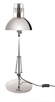 Papírenské zboží - Desk lamp, 11 W, ALBA "Architect", chrome