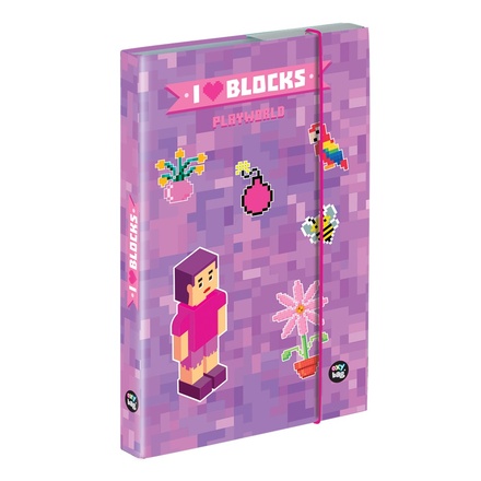 Papírenské zboží - Box na sešity A5 Playworld Girl