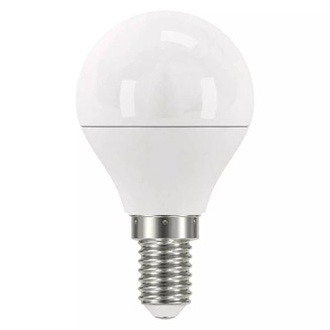 Papírenské zboží - LED žárovka EMOS Lighting E14, 230V, 5W, 470lm, 2700k, teplá bílá, 30000h, Mini Globe 45x