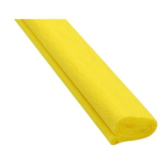 Papírenské zboží - Krepový papír žlutý