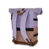 Papírenské zboží - Rucksack Walker Roll-up Two Lavendel / Keks