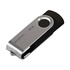 Papírenské zboží - Goodram USB flash disk, USB 2.0, 4GB, UTS2, schwarz, UTS2-0040K0R11, USB A, mit einer drehbaren Kappe