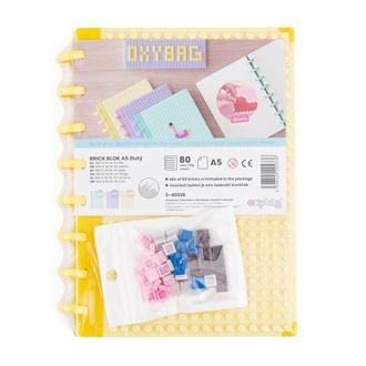 Papírenské zboží - Blok A5 Brick blok žlutý